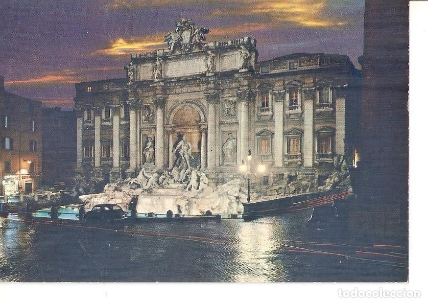 Postais: Postal 032692 : Roma. The Fountain of Trevi - nightly - Varios