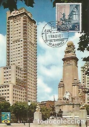 Cartoline: POSTAL 52854: PLAZA DE ESPA&Ntilde;A. MADRID - Varios