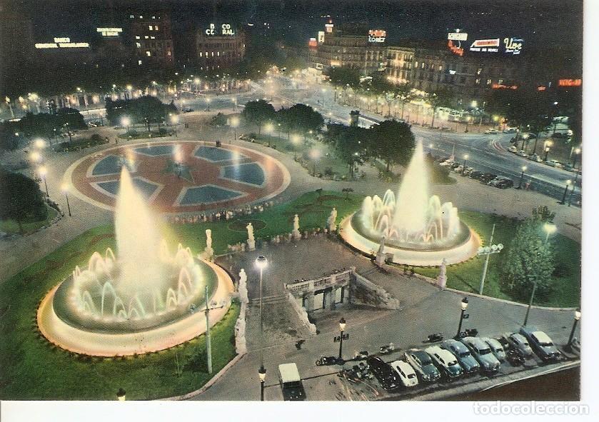 Postais: Postal 044669 : Barcelona. Plaza de Catalu&ntilde;a - Varios