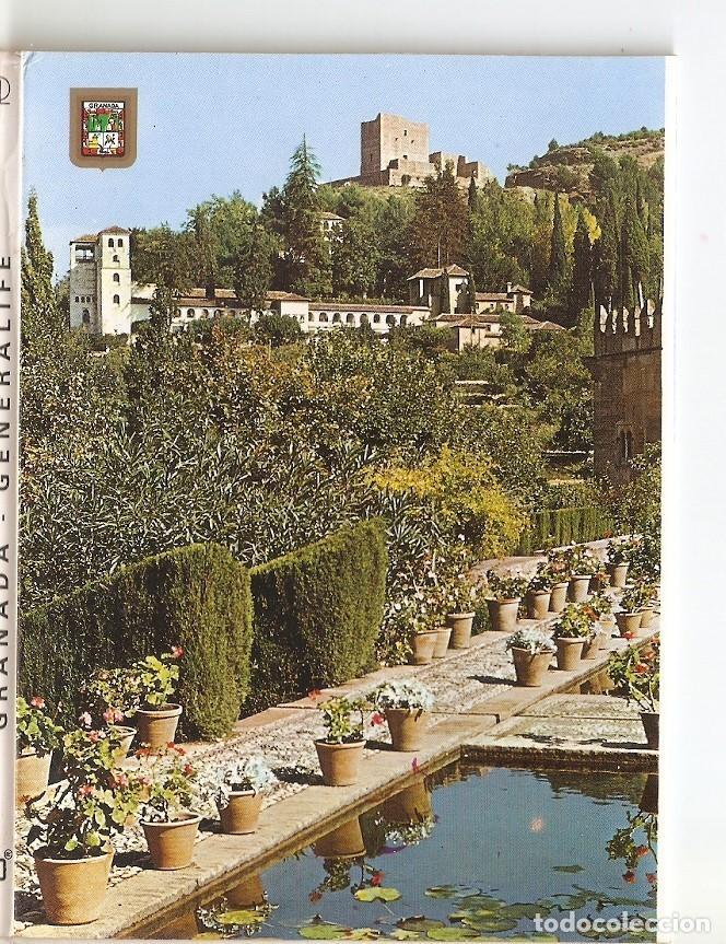 Postales: Postal 038863 : Granada. Generalife. Vista desde la Alhambra - Varios