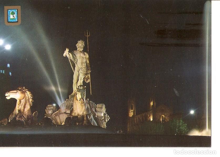 Postkarten: Postal 042433 : Madrid. Fuente Neptuno y Jeronimos Reales - Varios