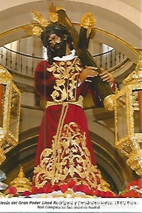 Postales: POSTAL 54140: Jesus del Gran Poder. Madrid - Varios - Foto 1