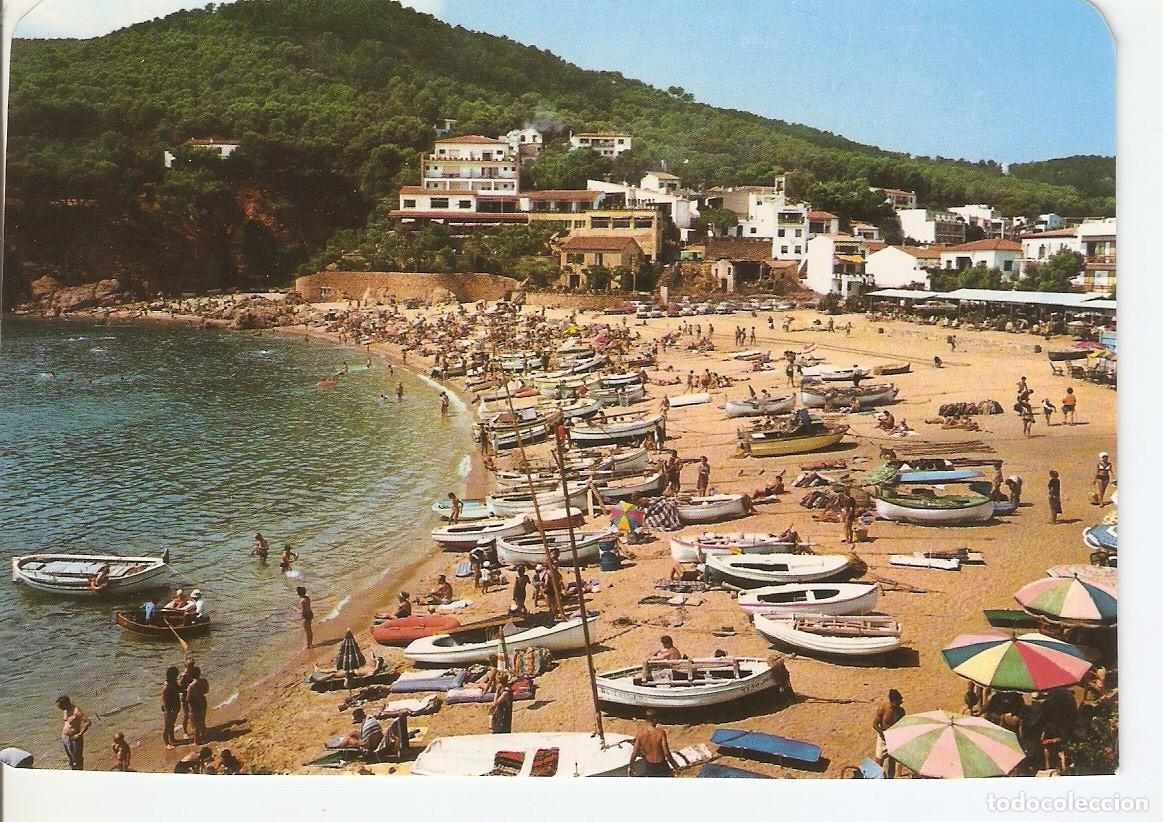 Postcards: Postal 038069 : Tamariu (Costa Brava). Vista parcial y playa - Varios