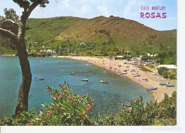 Cartoline: Postal 048267 : Rosas (Costa Brava) la tranquila Cala Montjoy - Varios