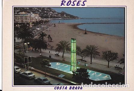 Postkarten: POSTAL 58119: Roses (Costa Brava) monument al pescador - Varios