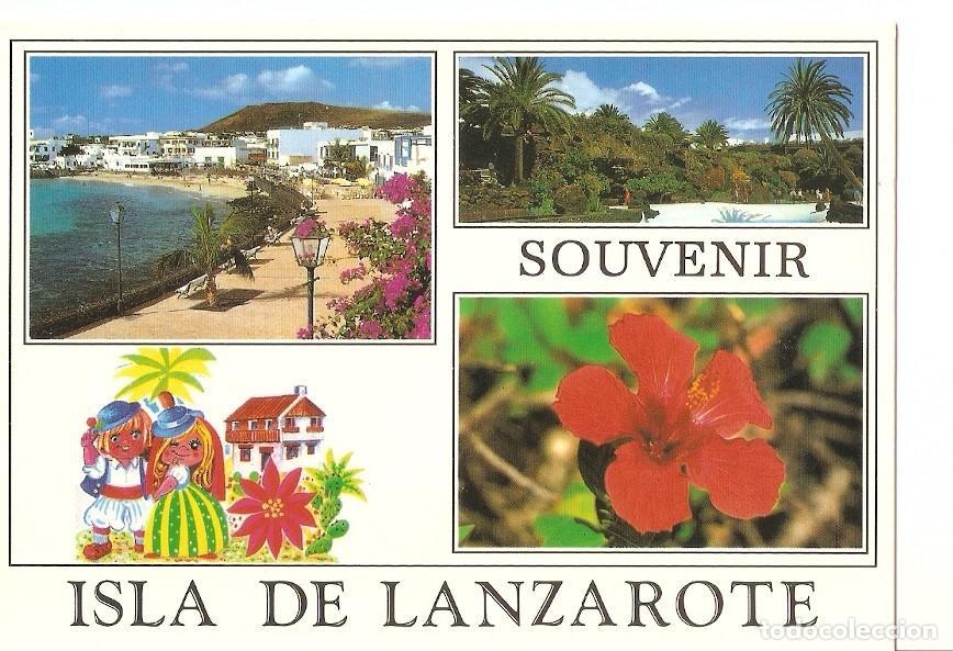 Postcards: Postal 023968 : Souvenir Lanzarote (Islas Canarias) - Varios