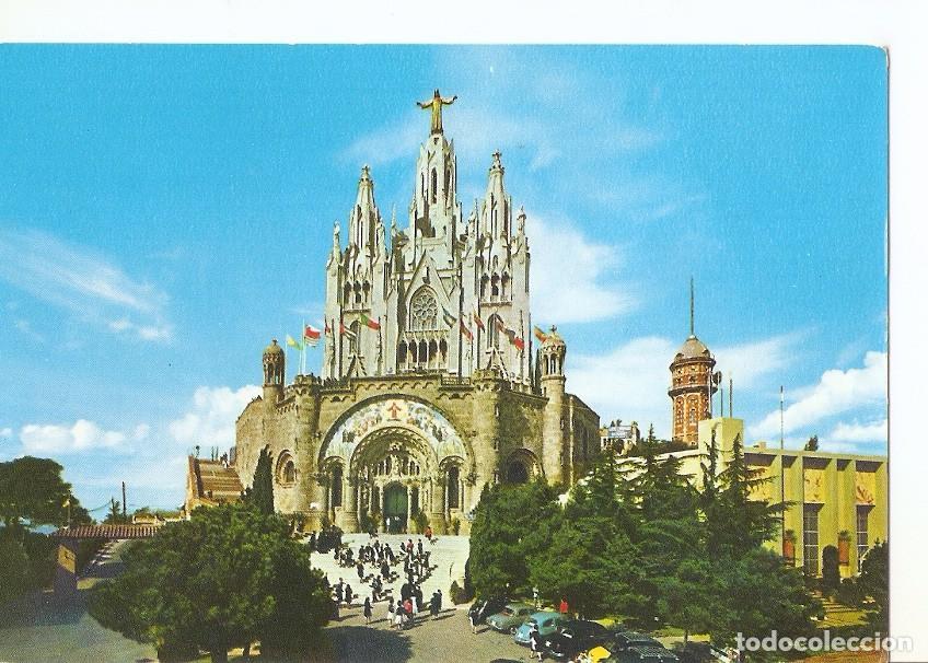 Postkarten: Postal 031955 : Barcelona. Tibidabo. Basilica Nationale Expiatore du Sacre Coeur - Varios