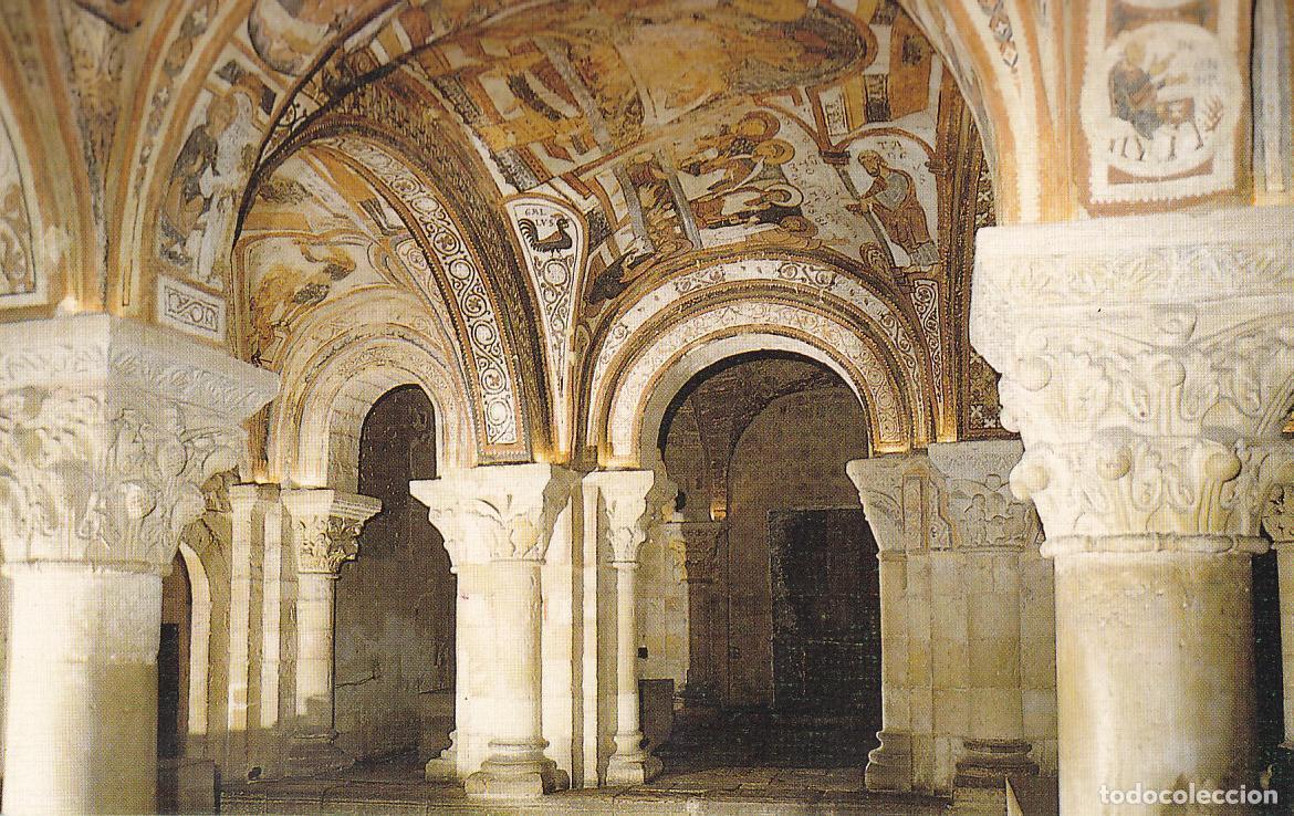 Postales: Postal 61720 : Leon (Espa&ntilde;a) San Isidoro. Panteon de Reyes siglos XI - XII - Varios