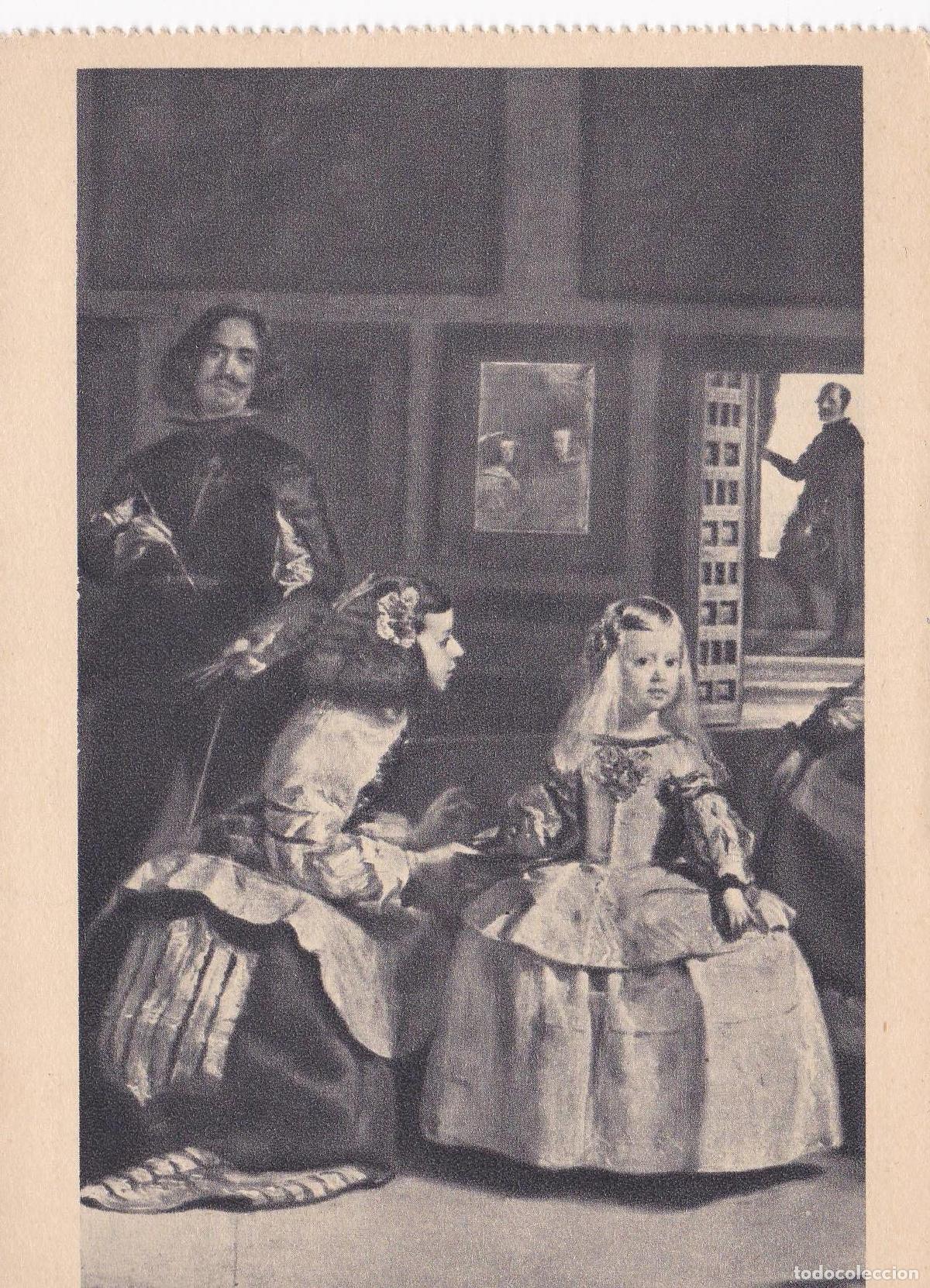 Postales: POSTAL 18668: VELAZQUEZ: LAS MENINAS (FRAGMENTO) - Varios