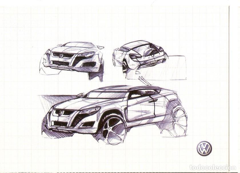 Postales: Postal 046264 : Dise&ntilde;o Volkswagen Tiguan - Varios