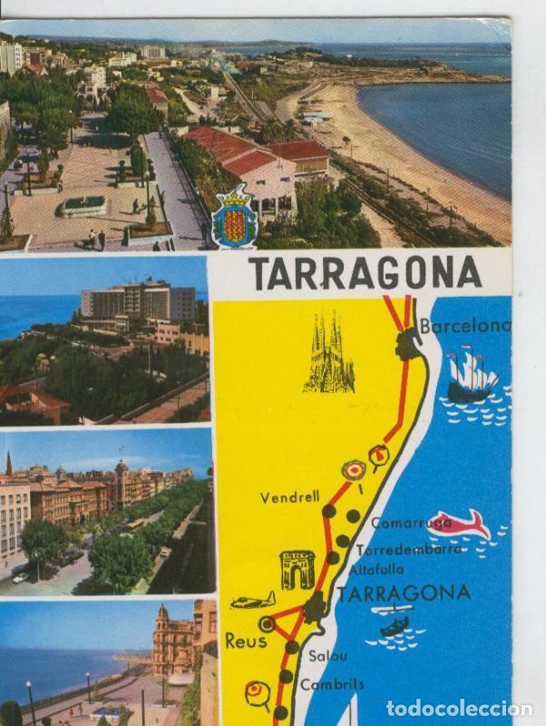 Postkarten: Postal 6982 : Tarragona, plano y vistas varias - Varios