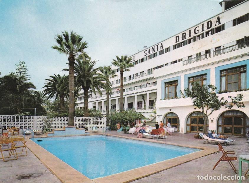 Postais: POSTAL 18745: LAS PALMAS DE GRAN CANARIA: HOTEL SANTA BRIGIDA - Varios