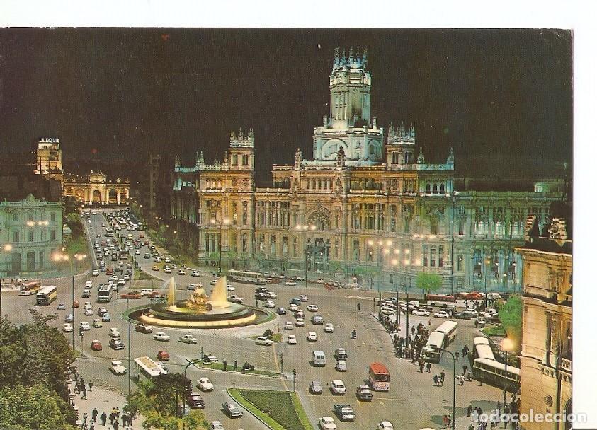 Cartes Postales: Postal 030548 : Madrid. Plaza de la Cibeles y Calle de Alcala Cybele Circus en Alcala Street - Vari