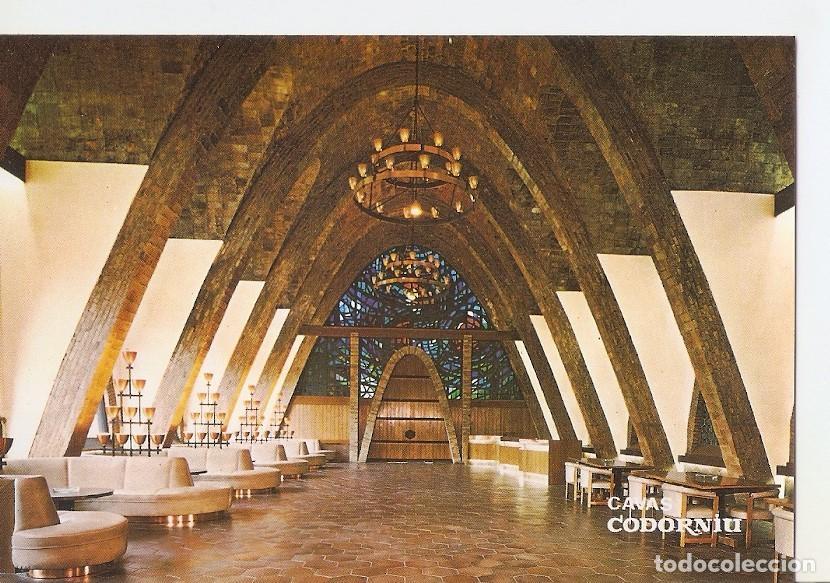 Postales: Postal 033971 : Cavas Codorniu. Sala Recepcion Puig y Cadafalch. Monumento Nacional - Varios