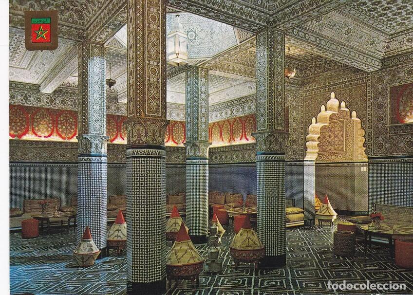 Postais: POSTAL 18841: MARRAKECH: RESTAURANTE KSAR HAMRA - Varios