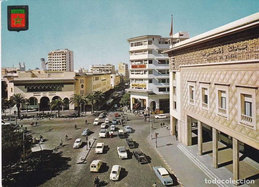 Postkarten: POSTAL 18815: CASABLANCA: BD. DE PARIS - Varios
