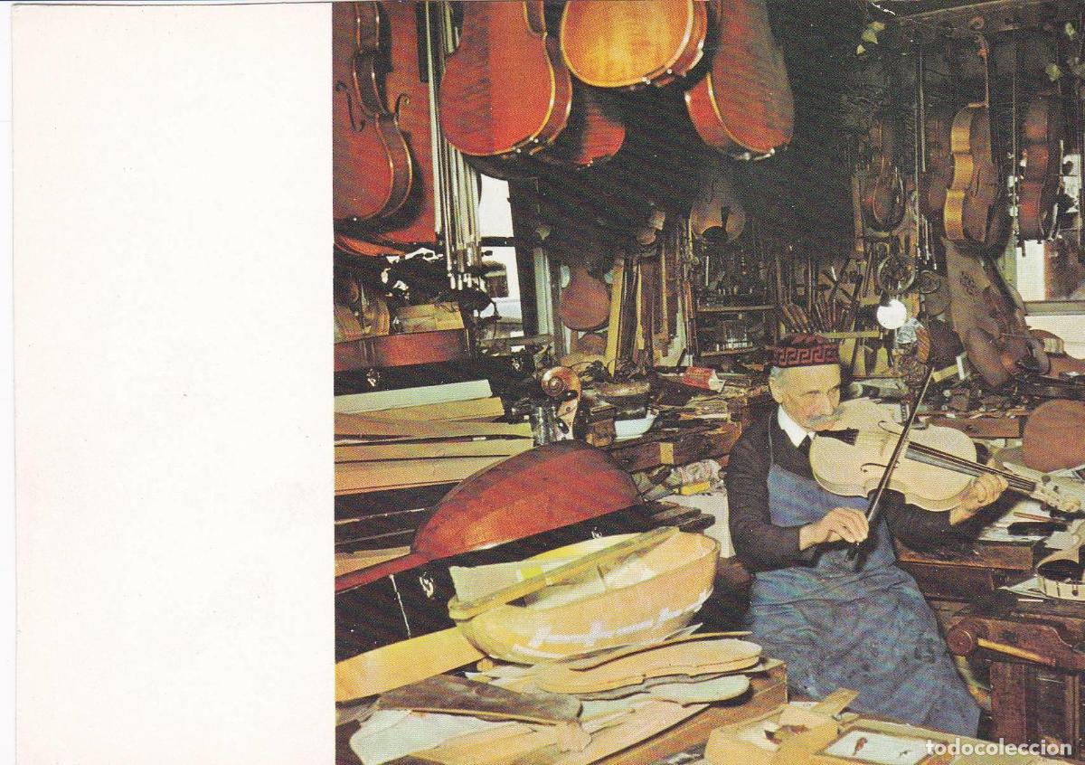 Postales: POSTAL 18850: E. BAUER: EL CONSTRUCTOR DE VIOLINES - Varios
