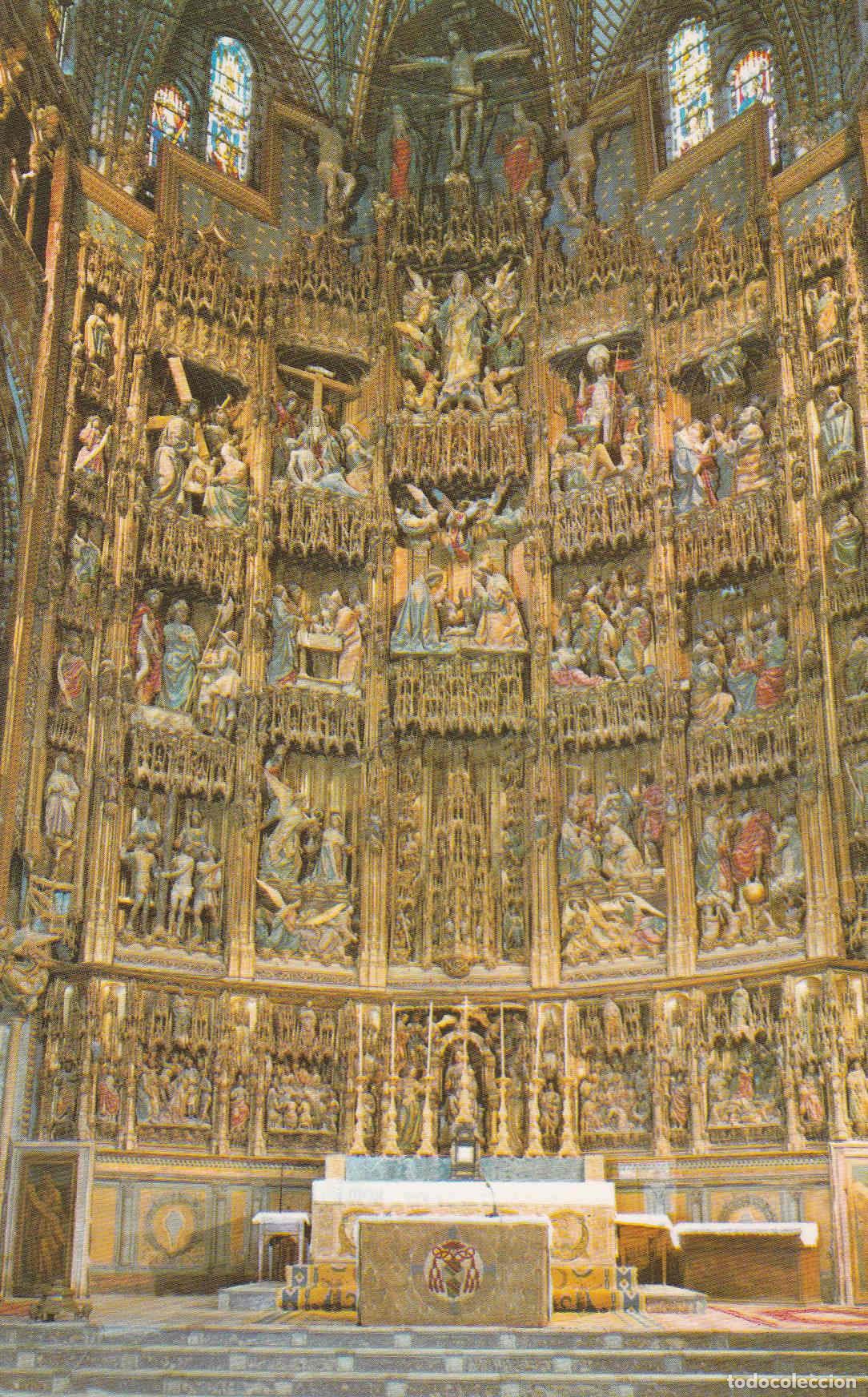 Postais: POSTAL 18968: CATEDRAL TOLEDO: RETABLO MAYOR - Varios