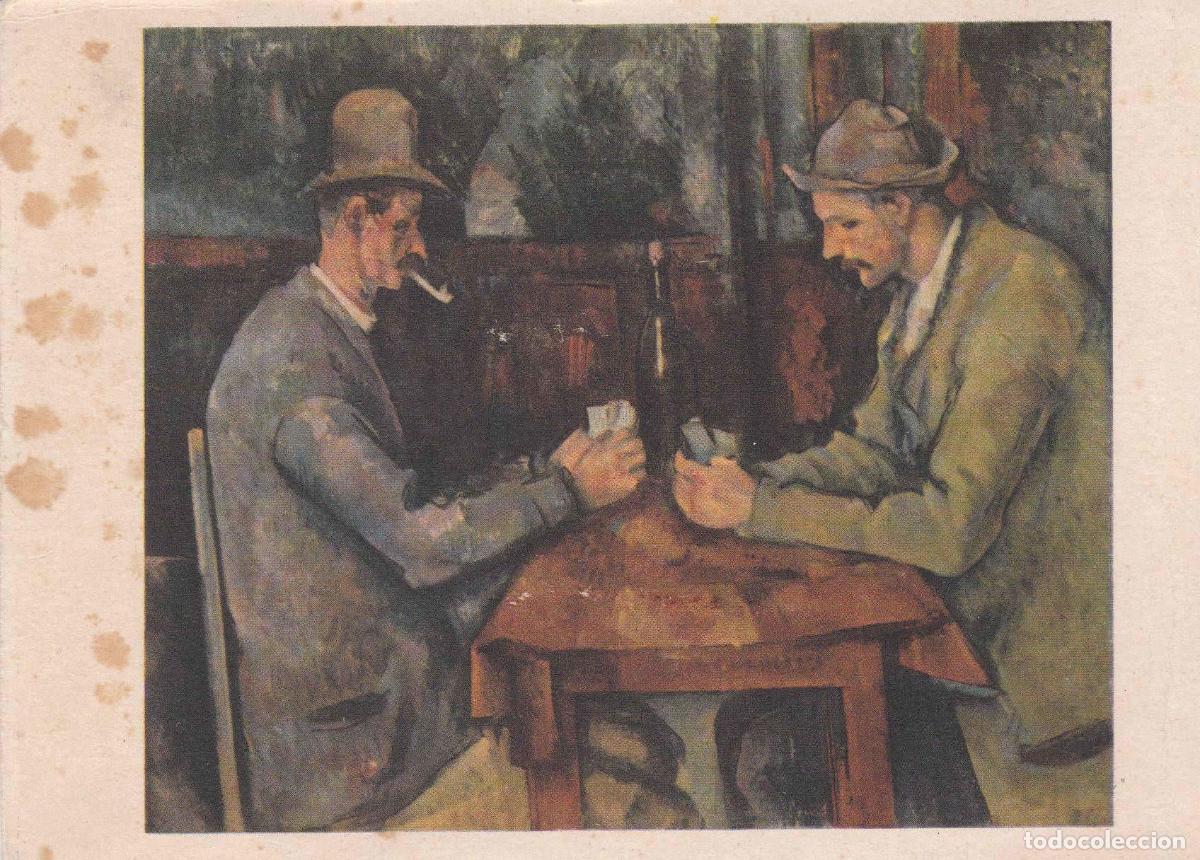 Postcards: POSTAL 19033: PAUL CEZANNE: JUGADORES DE CARTAS - Varios