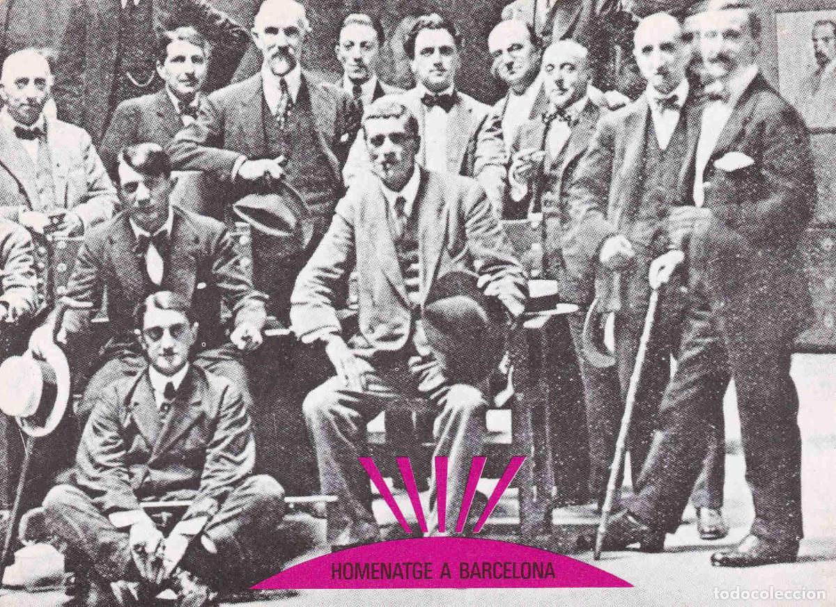 Postais: POSTAL 19120: EXPOSICION HOMENAJE A BARCELONA - Varios
