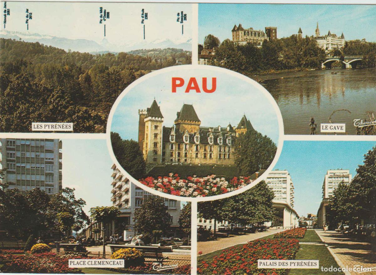 Postais: POSTAL 62498 : PAU. Francia - Varios