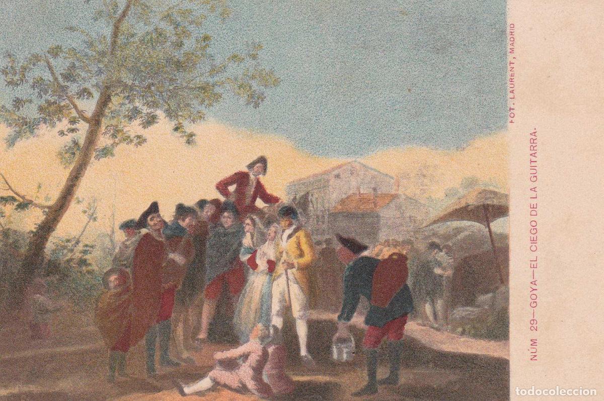 Postcards: POSTAL 19173: GOYA: EL CIEGO DE LA GUITARRA - Varios