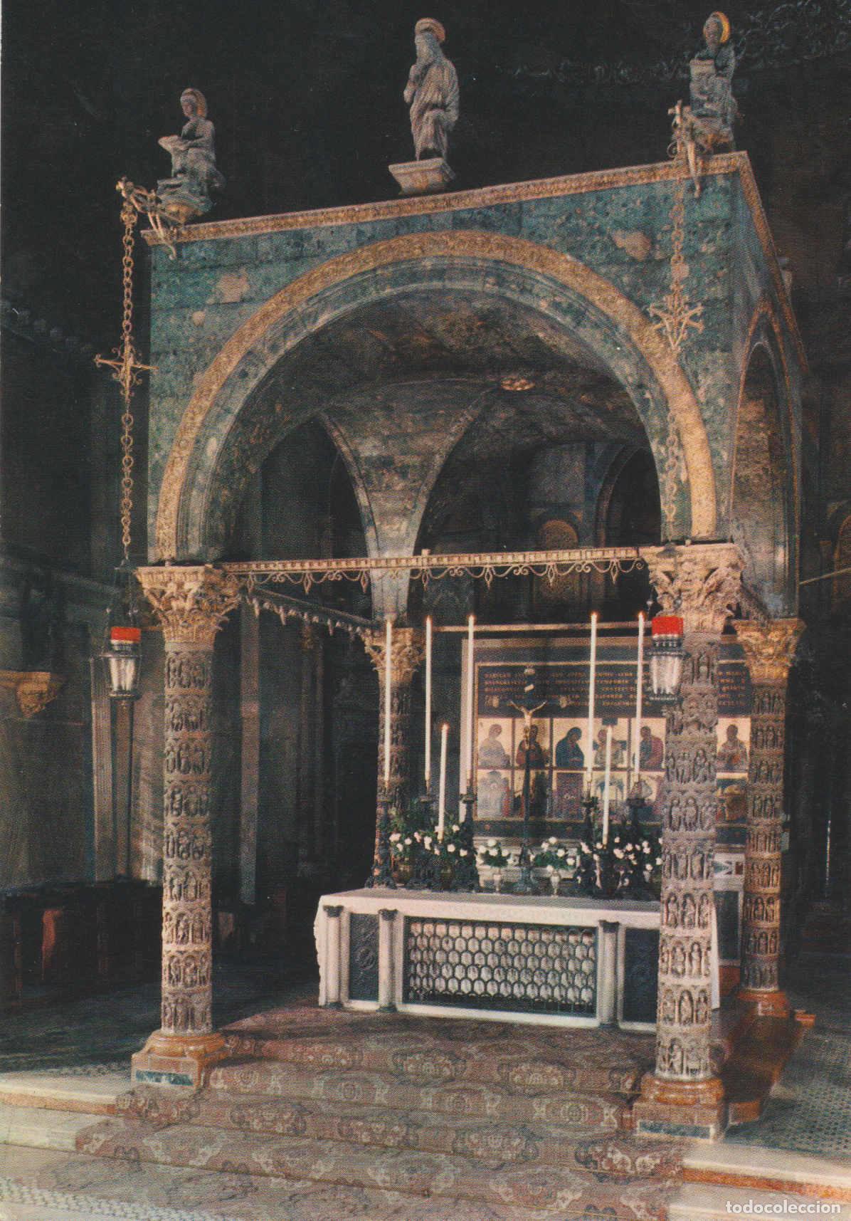 Postkarten: POSTAL 62606 : Basilica de S.Marco altar mayor. Venecia. Italia - Varios