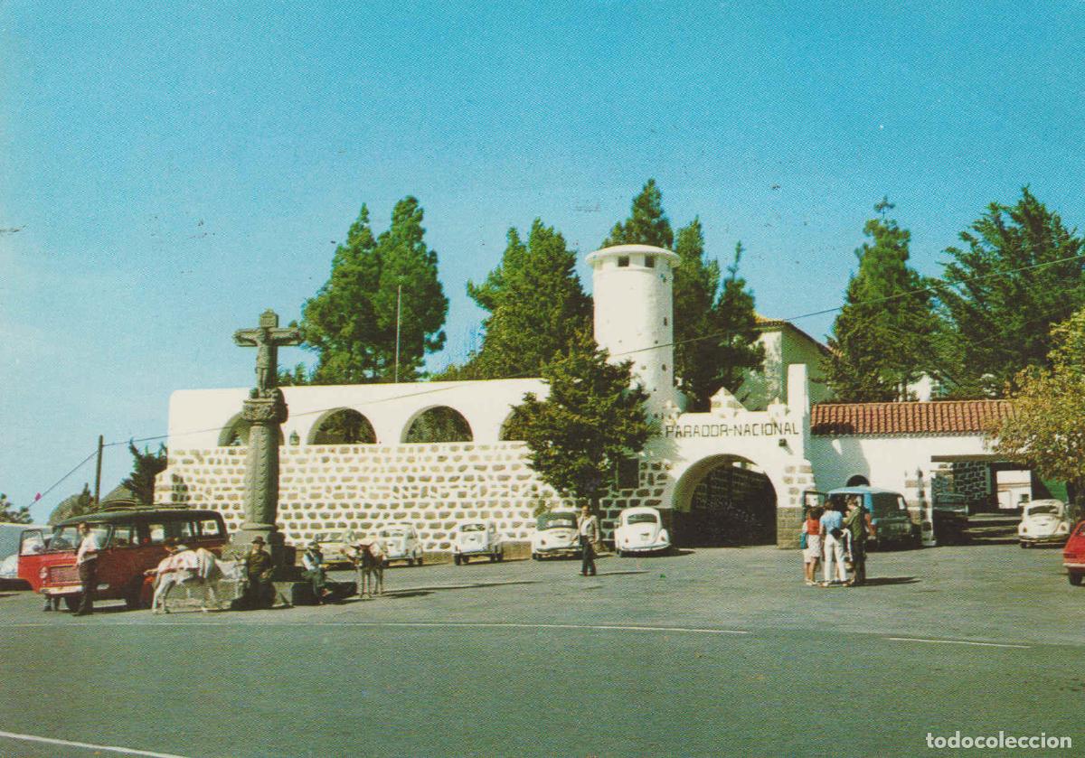 Postcards: POSTAL 62698 : Islas Canarias. Tejeda. Cruz de Tejera y Parador - Varios