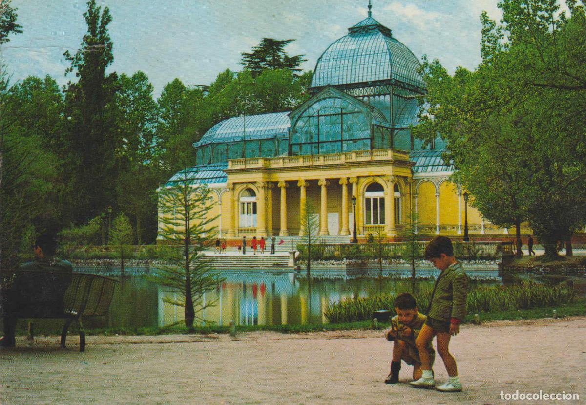 Postkarten: POSTAL 62715 : Madrid. Parque del Retiro y Palacio de Cristal. Espa&ntilde;a - Varios