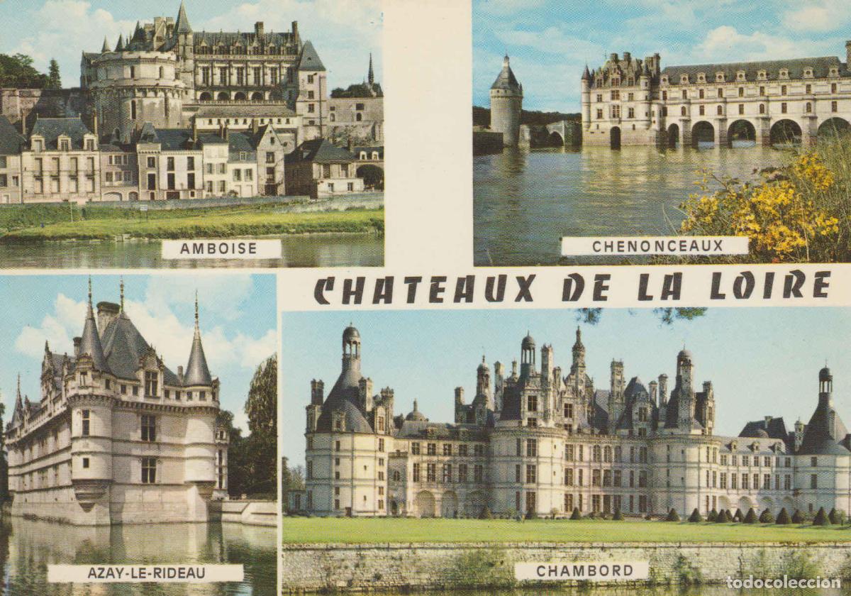 Postkarten: POSTAL 62773 : Paris. Chateaux de Loire. Francia - Varios
