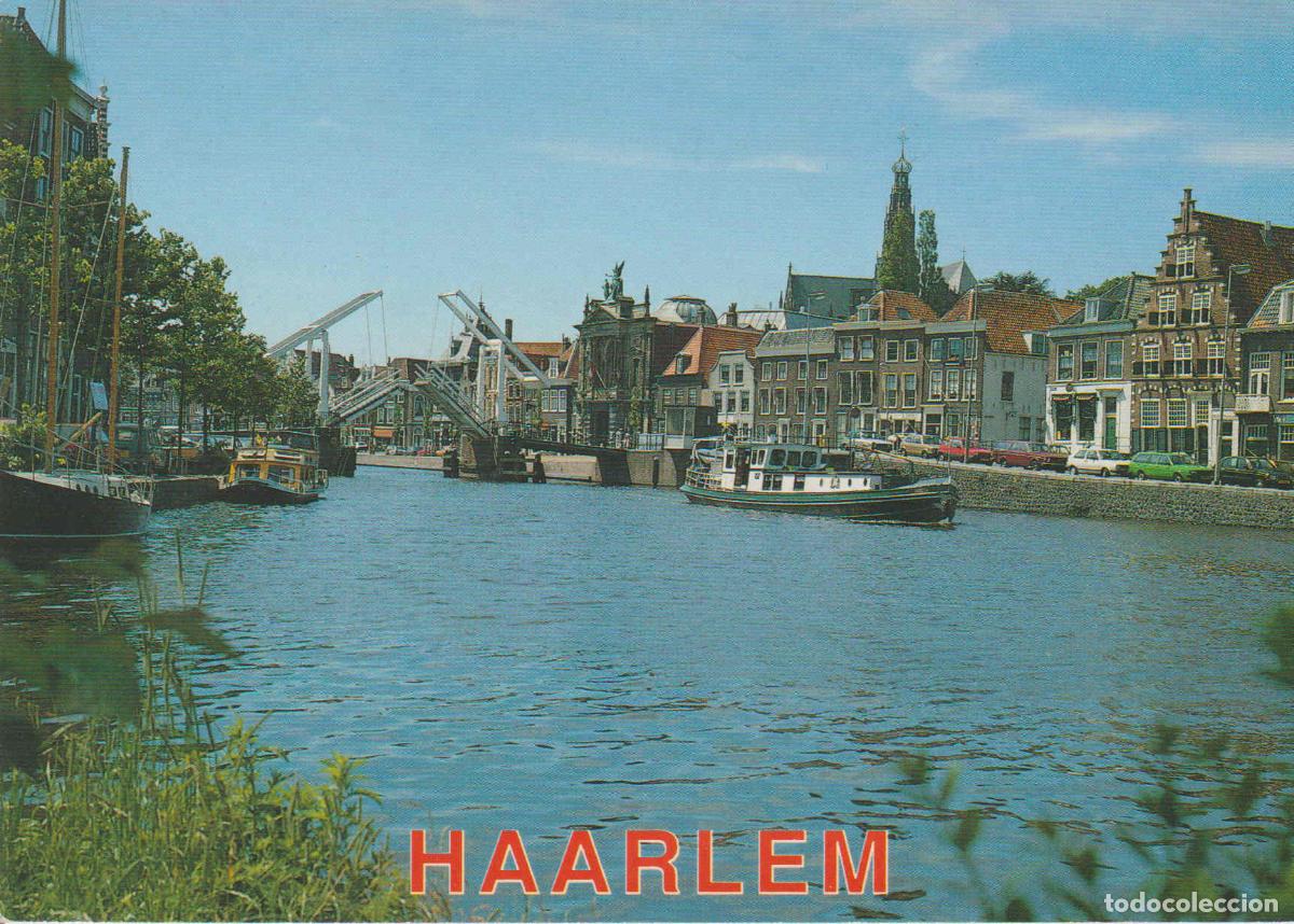 Cartoline: POSTAL 62817 : Haarlem. El rio Spaarne a haarlem a Gravestenenburg - Varios