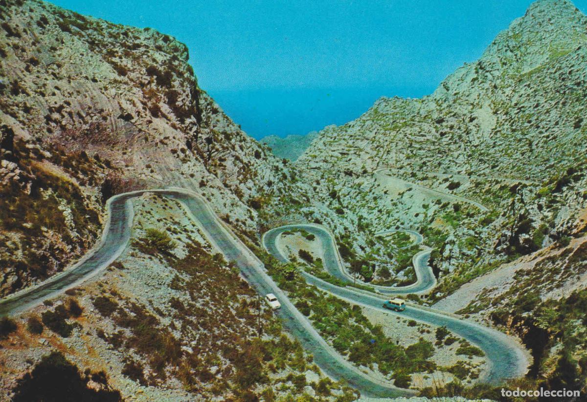 Postkarten: POSTAL 62874 : Mallorca. La Calobra . Detalle de la carretera. Espa&ntilde;a - Varios