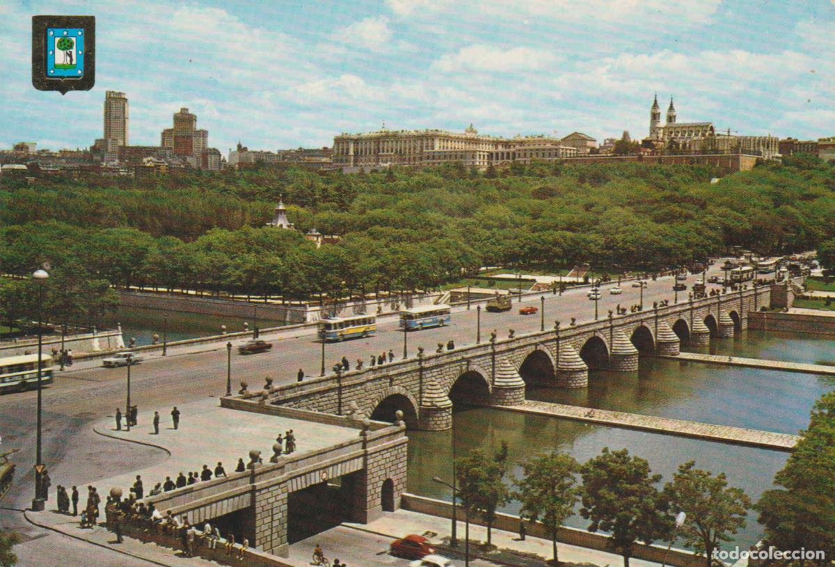 Postcards: POSTAL 62852 : Madrid. Puente de Segovia y Rio Manzanares. Espa&ntilde;a - Varios