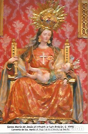 Cartoline: POSTAL: Santa Maria de Jesus. Sevilla - Varios