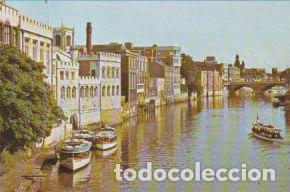 Postales: POSTAL 62893 : York el ayuntamiento y el rio Ouse. England - Varios