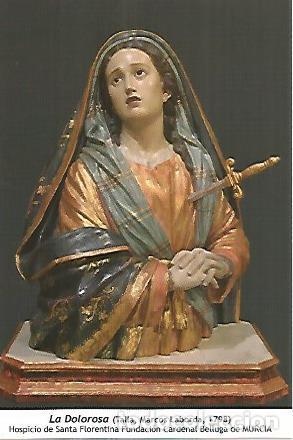 Postales: POSTAL: La Dolorosa. Murcia - Varios - Foto 1