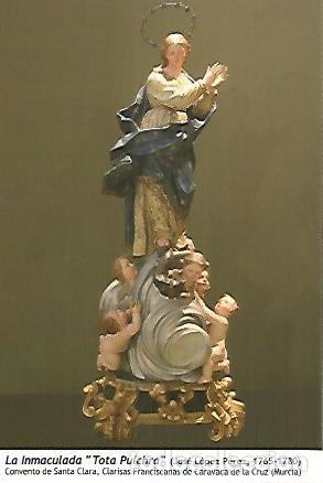 Postkarten: POSTAL: La Inmaculada Tota Pulchra. Caravaca de la Cruz Murcia - Varios