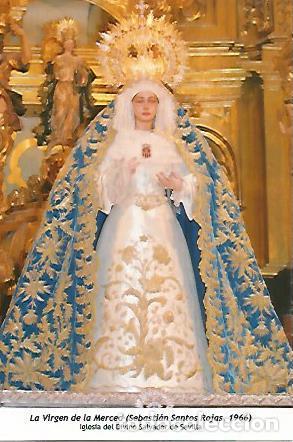 Postales: POSTAL: La Virgen de la Merced. Sevilla - Varios - Foto 1