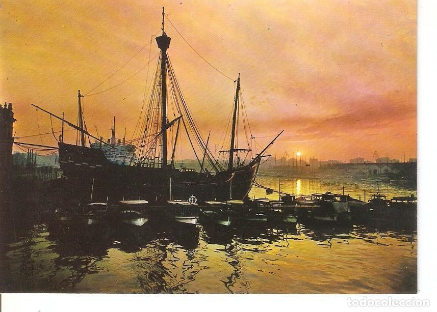 Postais: Postal 035756 : Barcelona. Carabella Santa Maria - Varios
