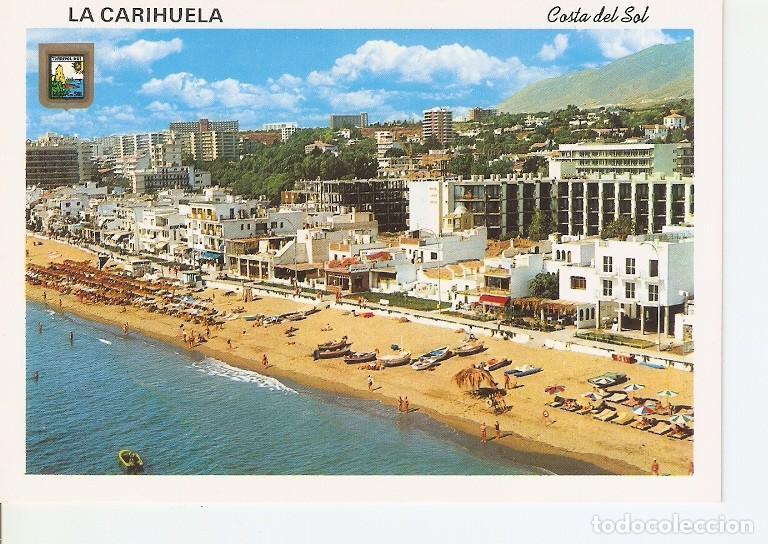 Postales: Postal 020239 : Playa Carihuela, Torremolinos - Costa del Sol - Varios