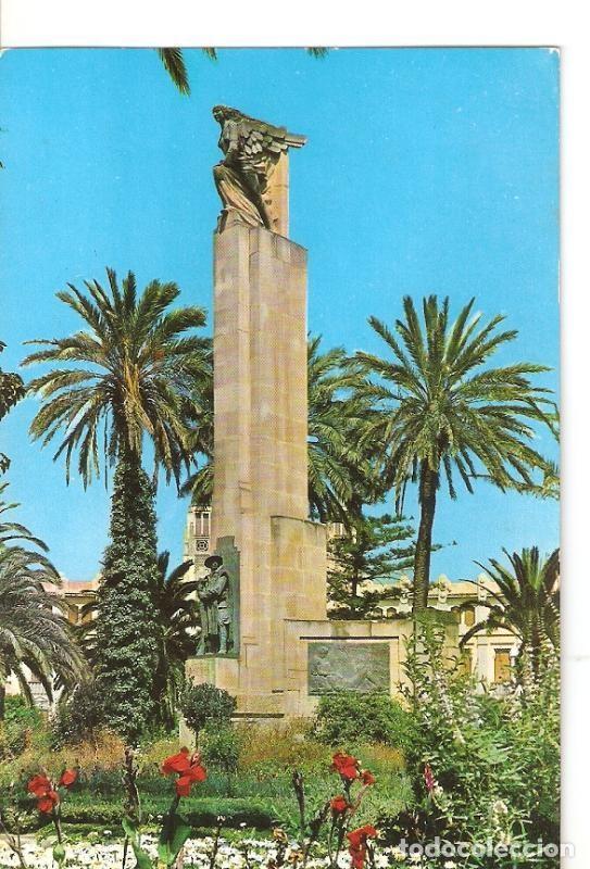 Postcards: Postal 025536 : Melilla. Plaza de Espa&ntilde;a. Monumento al Soldado Desconocido - Varios