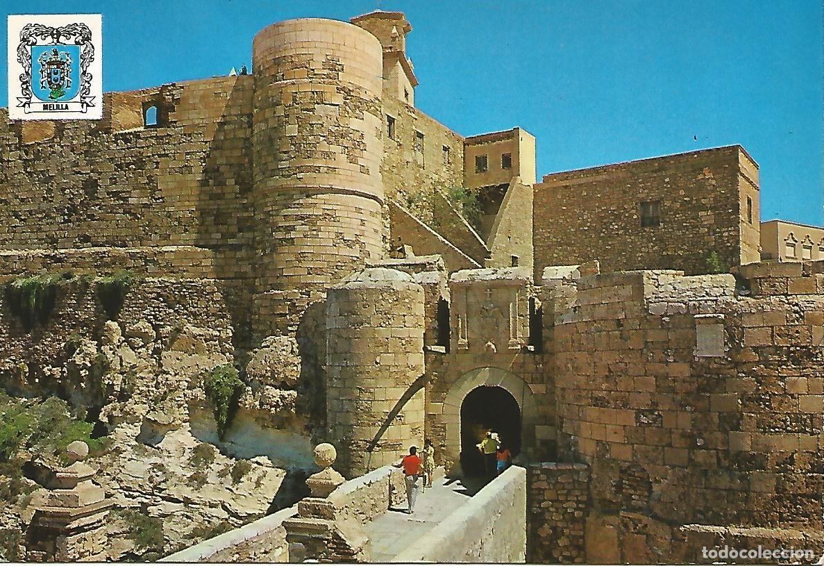 Postales: Postal 51508: MELILLA - Ciudad vieja Puerta de Santiago - Varios