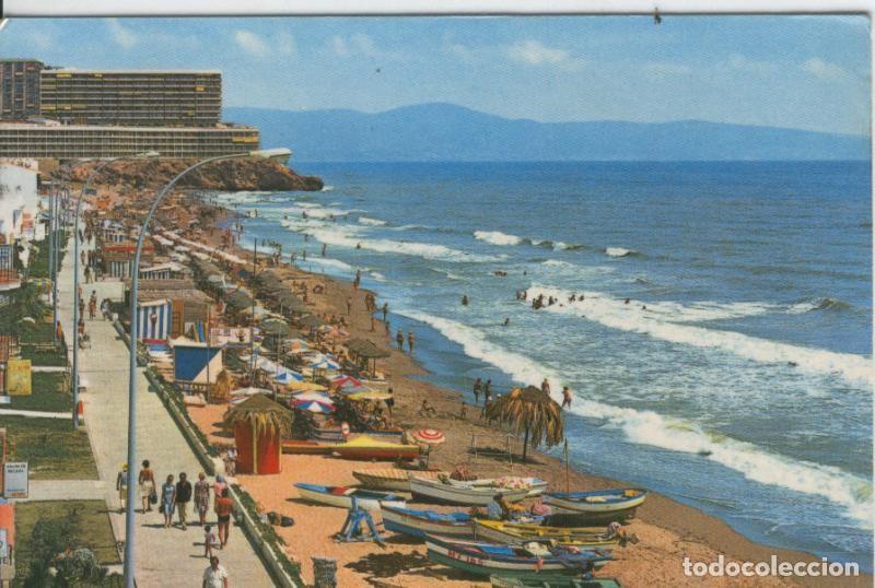 Postales: Postal 7335 : Playa de la Carihuela de Torremolinos - Varios