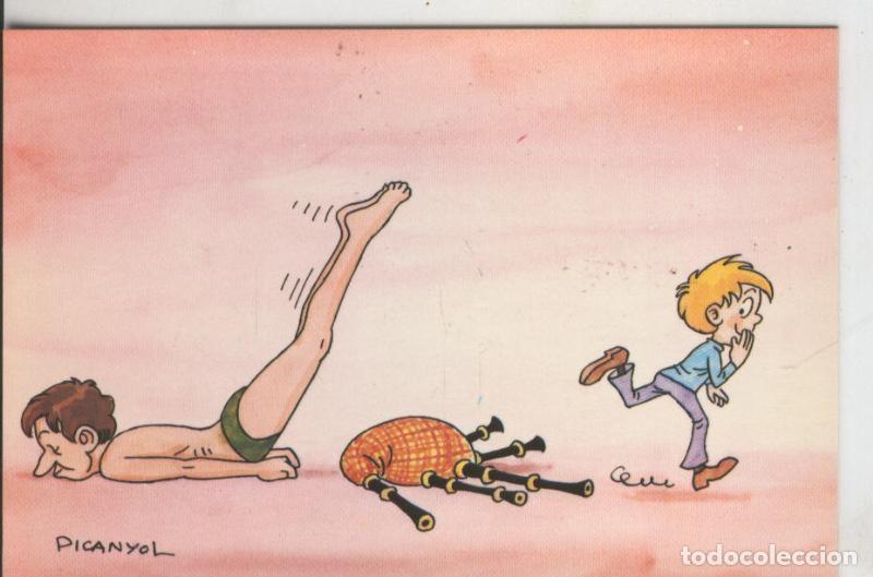 Cartoline: Postal 009113/17: Yoga por Picanyol modelo 10: Shalabasana - Varios