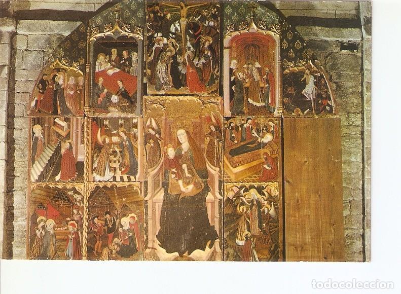 Cartoline: Postal 021300 : Arties. Arte Gotico- Valle de Aran -lerida. Retablo - Varios