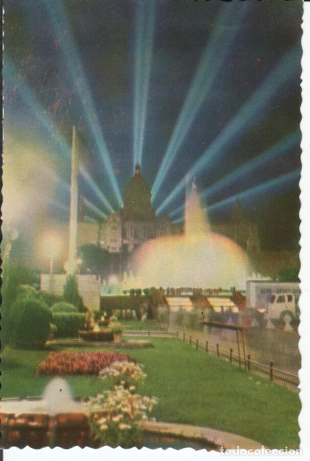 Postais: Postal-Postcard 17392: BARCELONA - Feria Internacional de Barcelona Fuente y Palacio de Montjuich -