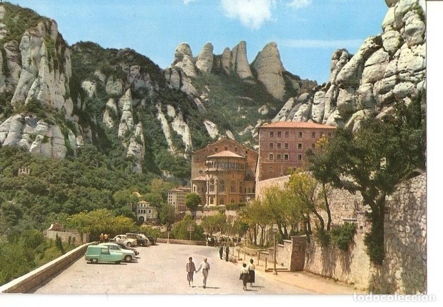 Postkarten: Postal 042159 : Montserrat (Barcelona). Llegada al monasterio - Varios