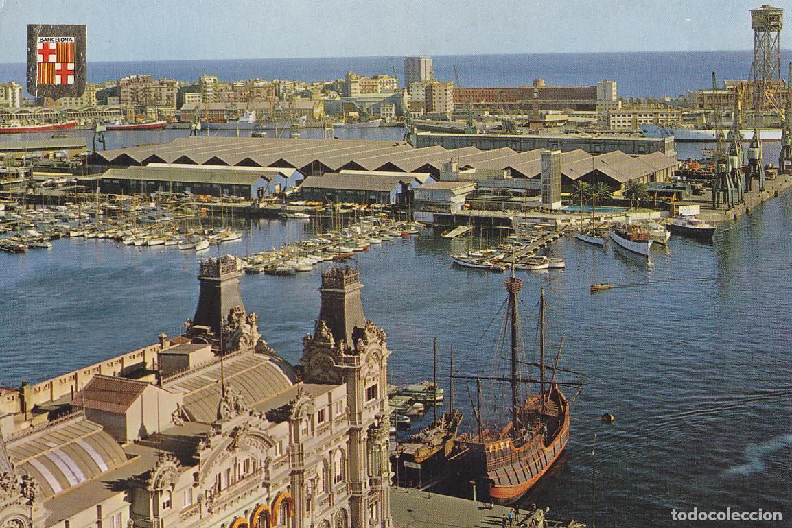 Cartes Postales: Postal 61656 : Barcelona. Vista parcial del puerto - Varios
