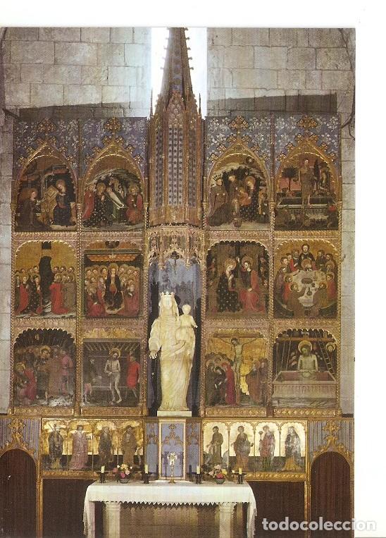 Postcards: Postal 048861 : Sant Martin Sarroca (Barcelona). Retablo de Nuestra Se&ntilde;ora del Roser. Siglo XV - Var