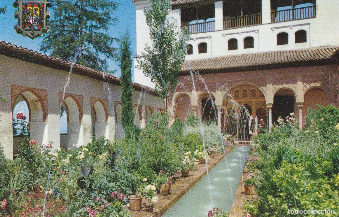 Postais: Postal 61247 : Granada. Generalife. Patio de la Acequia - Varios